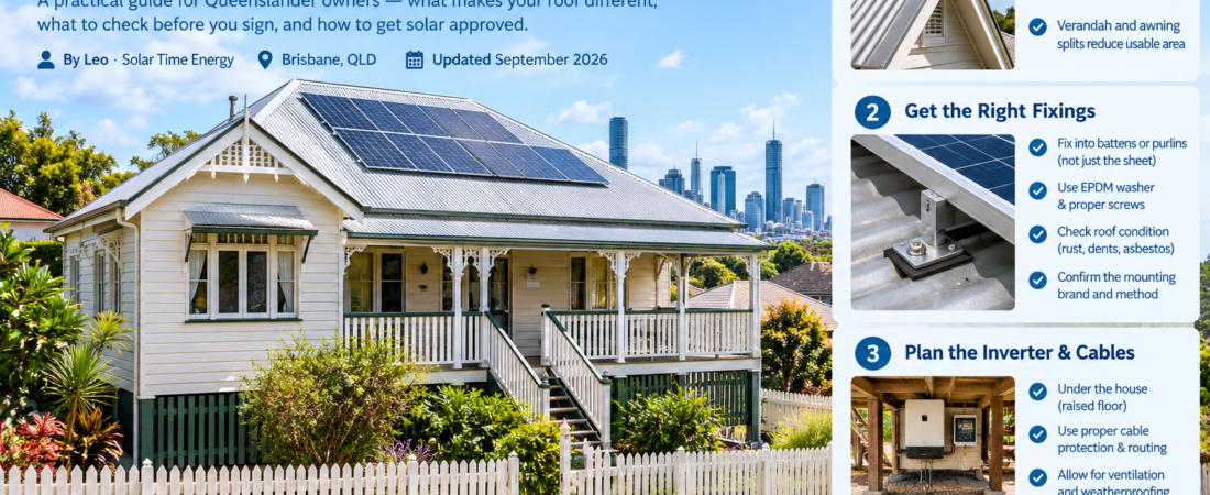 BRISBANE SOLAR GUIDE · CHARACTER HOMES SERIES